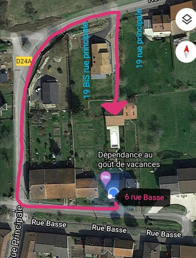 Dépendance au goût de vacances Moulainville-la-Basse Exterior foto